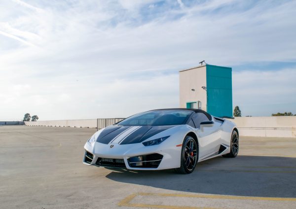 LAMBORGHINI HURACAN SPYDER (WHITE) - Image 4